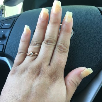 Carmichael Nails - Wish I took one when I first got them done but now this is What they look like. - Nail Salons Near Me - Carmichael, California Carmichael Nails - Wish I took one when I first got them done but now this is What they look like. - Nail Salons Near Me - Carmichael, California