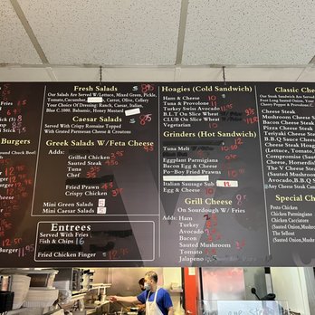V Cafe - Menu (7/2022) - Cheesesteaks Near Me - San Francisco, California V Cafe - Menu (7/2022) - Cheesesteaks Near Me - San Francisco, California