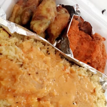 Wings & Rice - Honey mustard (I recommend!) and spicy garlic parmesan (10 wings w/ large fried rice special) ($14 after tax) - Chicken Wings Near Me - Tucson, Arizona Wings & Rice - Honey mustard (I recommend!) and spicy garlic parmesan (10 wings w/ large fried rice special) ($14 after tax) - Chicken Wings Near Me - Tucson, Arizona
