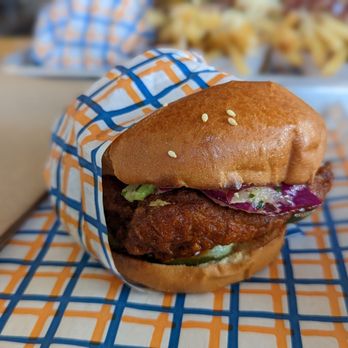 Super Duper Burgers - Spicy Fried Chicken Sandwich - Burgers Near Me - Berkeley, California Super Duper Burgers - Spicy Fried Chicken Sandwich - Burgers Near Me - Berkeley, California