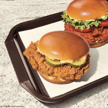 Burger King - two burgers on a tray - Fast Food Near Me - Londonderry, New Hampshire Burger King - two burgers on a tray - Fast Food Near Me - Londonderry, New Hampshire