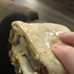 Misty Vale Deli & General Store - Grease on top of breakfast wrap