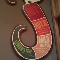 Nando's Flame Grilled Chicken - Spice level