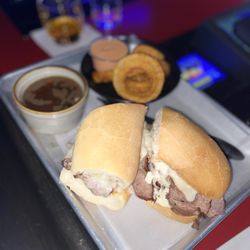 Gus Open Pit Barbecue - Tri Tip Dip w/Onion Rings