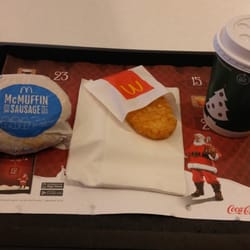 McDonald's - Morgenmad på McDonalds Falkoner Allé.