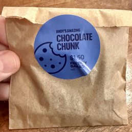 Andy's Amazing Chocolate Chunk Cookie Andy's Amazing Chocolate Chunk Cookie
