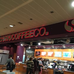 Soho Coffee Co. - Coffee bar at the Malaga Airport (after passing customs)