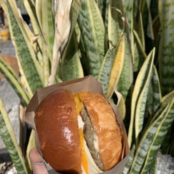 Eggslut - Sausage, Egg & Cheese - Breakfast & Brunch Near Me - Los Angeles, California Eggslut - Sausage, Egg & Cheese - Breakfast & Brunch Near Me - Los Angeles, California