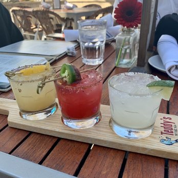 Teddy's By The Sea - Margarita flights - Seafood Near Me - Carpinteria, California Teddy's By The Sea - Margarita flights - Seafood Near Me - Carpinteria, California