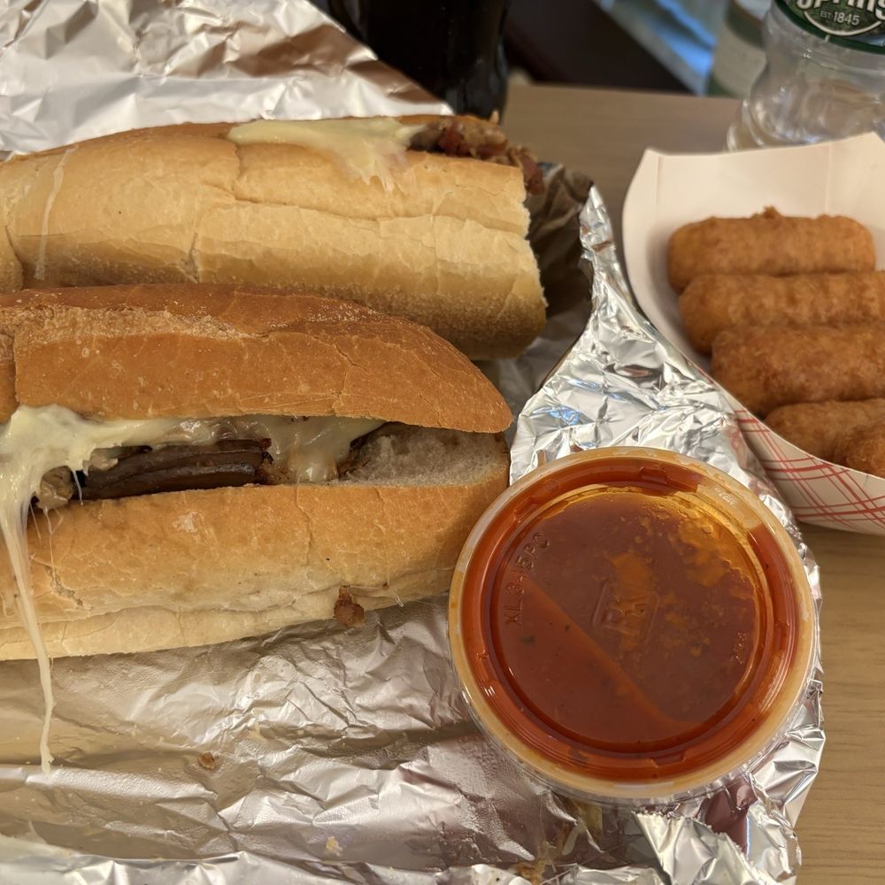 Dusal's - Chicken Chicken Cheesesteak with Bacon & Mozzarella Sticks - Pizza Near Me - Kendall Park, New Jersey Dusal's - Chicken Chicken Cheesesteak with Bacon & Mozzarella Sticks - Pizza Near Me - Kendall Park, New Jersey