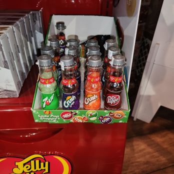 Caffe Stellato - Novelty candies.  Didn't try any, but very cool to see - Italian Near Me - Burlingame, California