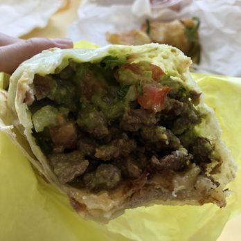 Sabrosada - Carne asada burrito - asada, guac, pico de Gallo = derrrrlish! - Mexican Near Me - Stanton, California