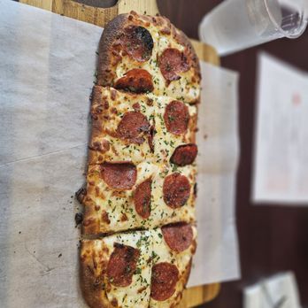 The Wine Cafe - Pepperoni flatbread - Wine Bars Near Me - Saint Charles, Missouri
