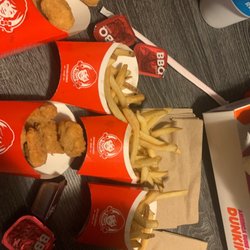 Wendy's - 3 small fries 2 10 PC. Nuggets Combo