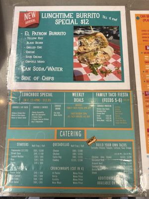 Menu photo 2 Curbside Mexican Grill - Plainview Plainview, NY