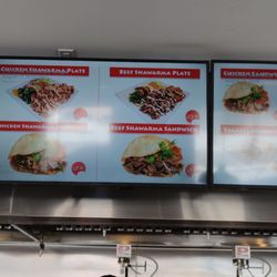York Shawarma - Simple menu options with many combo choices