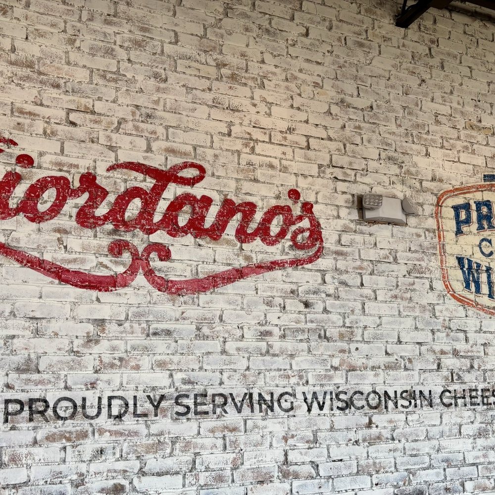 Giordano's - Wall in the restaurant - Salad Near Me - Kenosha, Wisconsin