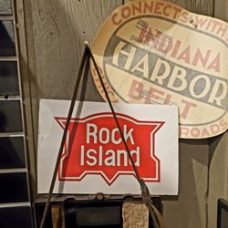 Spike’s Railhead - Rock Island sign