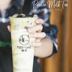 September Coffee House - Brulee milk tea with oreo