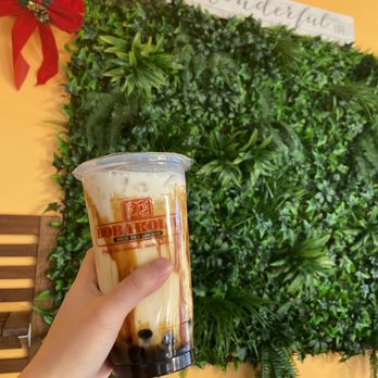 Bobaholic Milk Tea Lounge - Jupiter milk tea with honey boba - Bubble Tea Near Me - Phoenix, Arizona