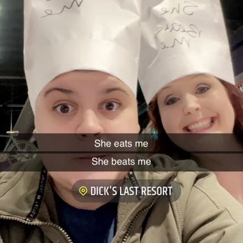 Dick's Last Resort - Pigeon Forge - Our paper hats made by the waitress at Dick's Last Resort TN - American Near Me - Pigeon Forge, Tennessee