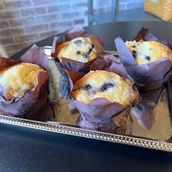 Judy’s Q - Blueberry muffins!