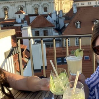 Coda restaurant - Rooftop cocktails! - Modern European Near Me - Prague, Puerto Rico