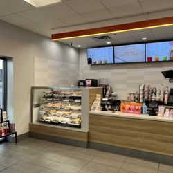 Dunkin' - Dunkin Donuts side of the shop