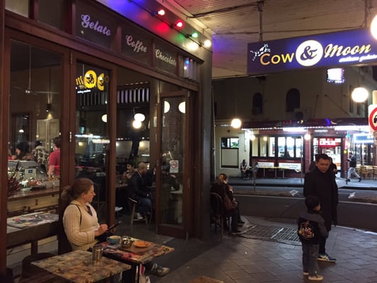 Cow & The Moon by null