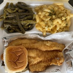 Soul & Sea Cafe & Carryout - Cat fish with goodies