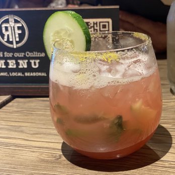 The Rustik Fork - Refresher ; fresh watermelon cocktail. Yum! - Gastropubs Near Me - Riverside, California The Rustik Fork - Refresher ; fresh watermelon cocktail. Yum! - Gastropubs Near Me - Riverside, California