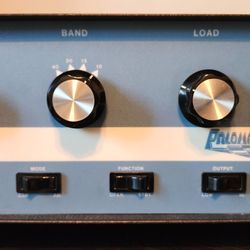 Clairmont Skyland Radio & TV - My vintage 'blue face' Palomar 90a multi-band linear amplifier.