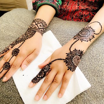 Glam Brows - Perfect henna done by glambrows - Threading Services Near Me - Pleasant Hill, California