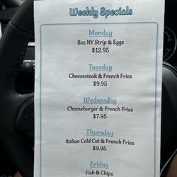 Three B's Bakery & Lunch - Menu