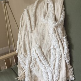 My gorgeous and comfortable new throw blanket. Love it!