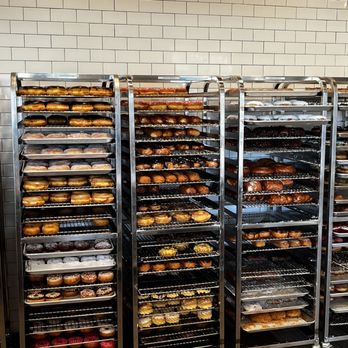 Randy's Donuts - Stacks of donuts in the morning - Coffee & Tea Near Me - Las Vegas, Nevada Randy's Donuts - Stacks of donuts in the morning - Coffee & Tea Near Me - Las Vegas, Nevada