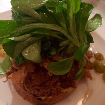 Neptune Oyster - Pulled pork app with fried oysters - Seafood Near Me - Boston, Massachusetts Neptune Oyster - Pulled pork app with fried oysters - Seafood Near Me - Boston, Massachusetts