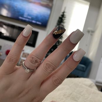 Allen Nail Spa - Design and dip powder manicure - Nail Salons Near Me - Allen, Texas