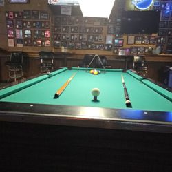 Shenanigans Night Club - Reasonably priced drinks and decent tables to play on. Fun times at Shenans.