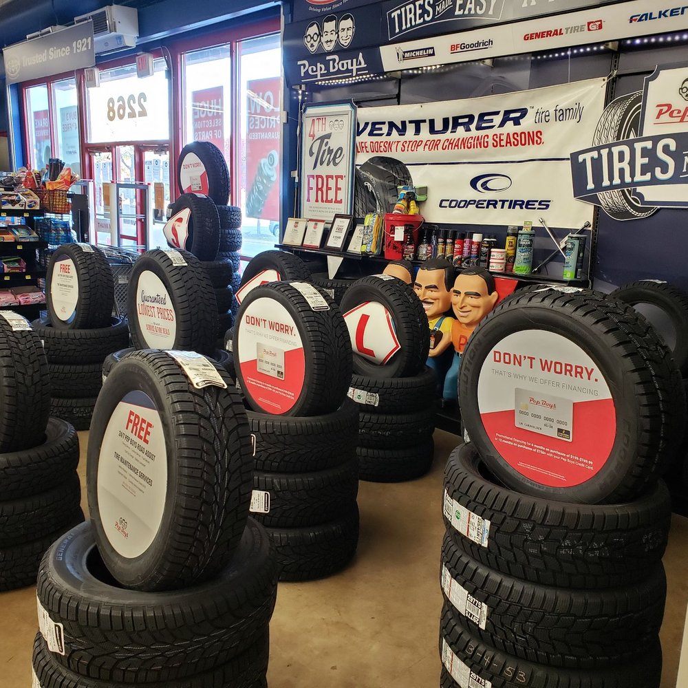 Pep Boys - They sell tires especially snow tires. - Tires Near Me - State College, Pennsylvania Pep Boys - They sell tires especially snow tires. - Tires Near Me - State College, Pennsylvania
