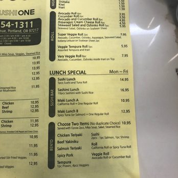 Sushi One - New menu - Japanese Near Me - Portland, Oregon Sushi One - New menu - Japanese Near Me - Portland, Oregon