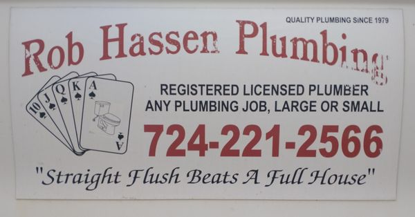 Rob Hassen Plumbing Logo