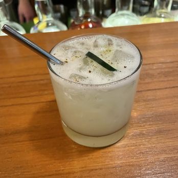 Ballmer Peak Distillery - Serrano Cucumber Gimlet - Cocktail Bars Near Me - Lakewood, Colorado Ballmer Peak Distillery - Serrano Cucumber Gimlet - Cocktail Bars Near Me - Lakewood, Colorado