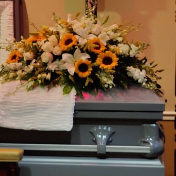 Mercy's Flowers - Beautiful funeral arrangement - Florists Near Me - Miami, Florida