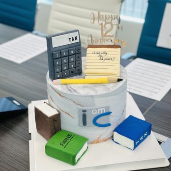 David Jin, CPA - David Jin CPA 12th Anniversary Cake - Accountants Near Me - Irvine, California David Jin, CPA - David Jin CPA 12th Anniversary Cake - Accountants Near Me - Irvine, California