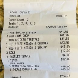 This is our receipt from yesterday, just showing that this is not a fake review. This is our receipt from yesterday, just showing that this is not a fake review.