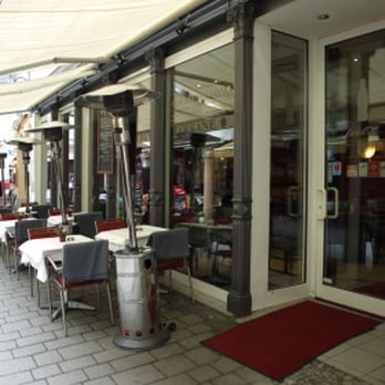 AURUM - The heaters and awning make it comfortable even on a cool evening. - Mediterranean Near Me - Wiesbaden, HE AURUM - The heaters and awning make it comfortable even on a cool evening. - Mediterranean Near Me - Wiesbaden, HE
