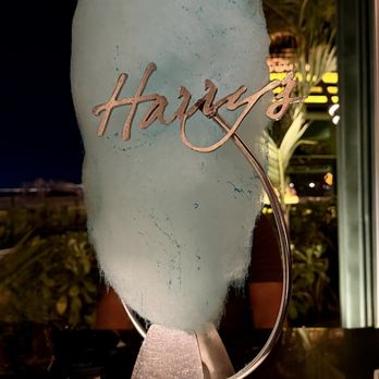 Harry's - The complimentary cotton candy. - Steakhouses Near Me - Cancún, ROO