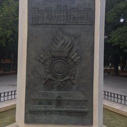 Plaza San Martin de Tours - Monument to Army of the Andes war of liberation from Spain