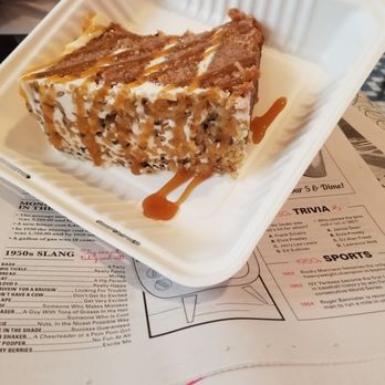Sunliner Diner - A slice of carrot cake. - Diners Near Me - Pigeon Forge, Tennessee Sunliner Diner - A slice of carrot cake. - Diners Near Me - Pigeon Forge, Tennessee